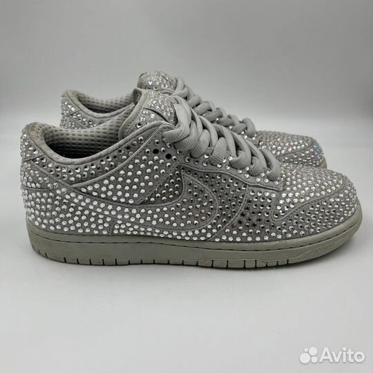 Кроссовки Nike Dunk Low x Swarovski 10us