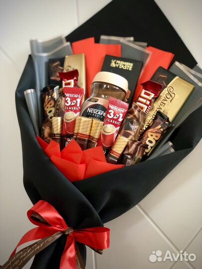 Съедобные букеты, букет из конфет