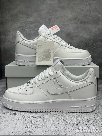 Кроссовки nike air force 1 low черные (36-45)