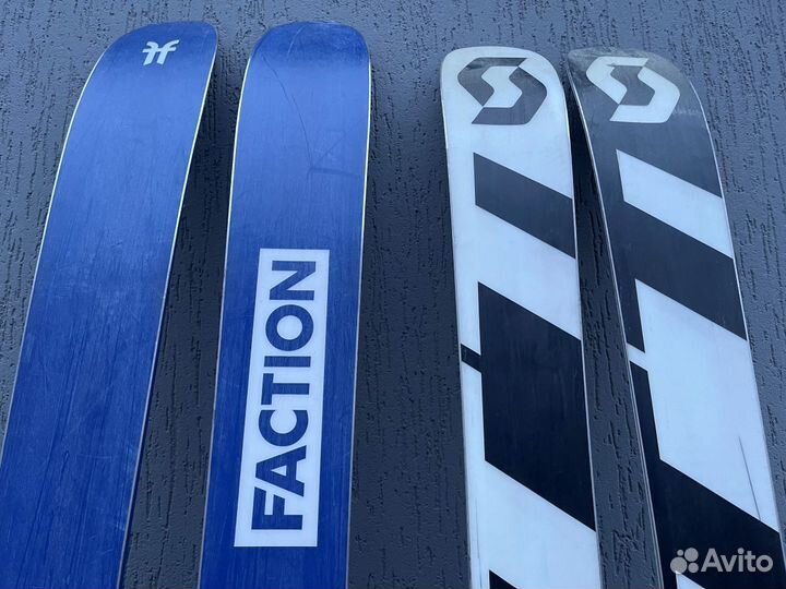 Лыжи горные фрирайд faction 3.0, scott 105
