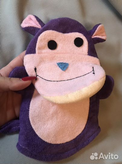 Мочалка-рукавичка детская