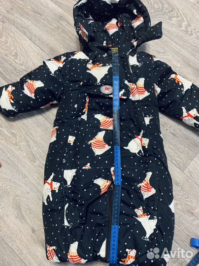 Зимний конверт комбинезон