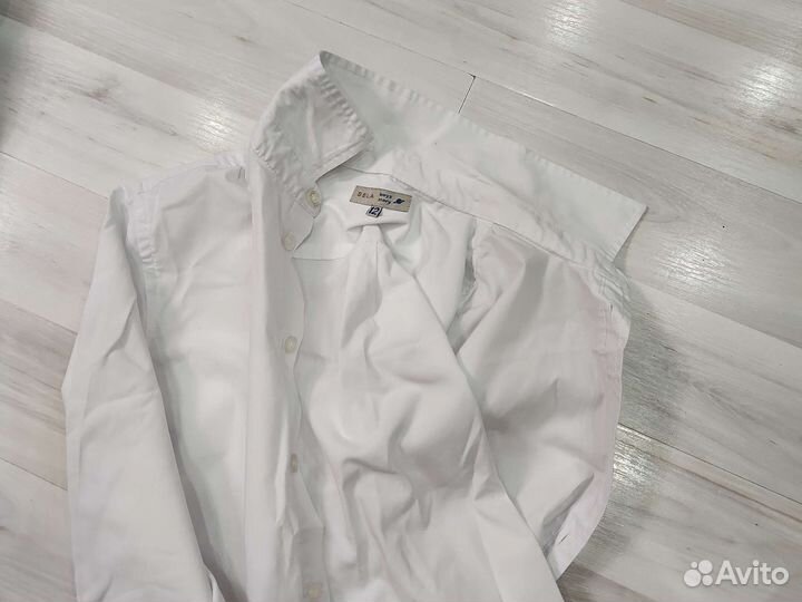 Рубашки школьные 140-146