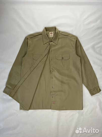 Новая рубашка Dickies Long Sleeve Work Shirt