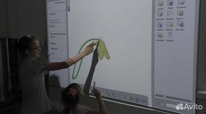 Интерактивная стена кидалки в доу