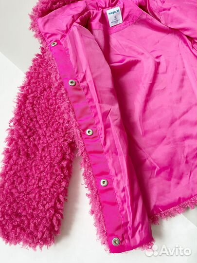 Искусственная шуба для девочки 140 Mayoral