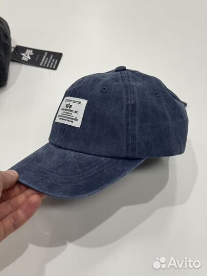 Бейсболка Alpha Industries кепка варенка оригинал