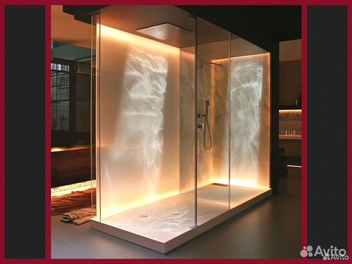 Душевые перегородки красивые