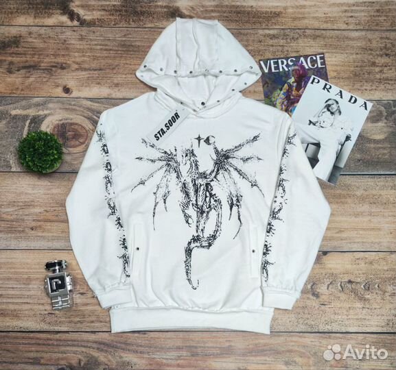 Зип худи Thug club дракон