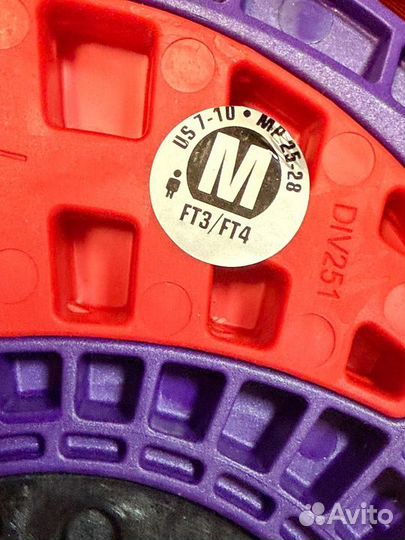 Новые Сноуборд крепления Volkl Fastec Vision - M