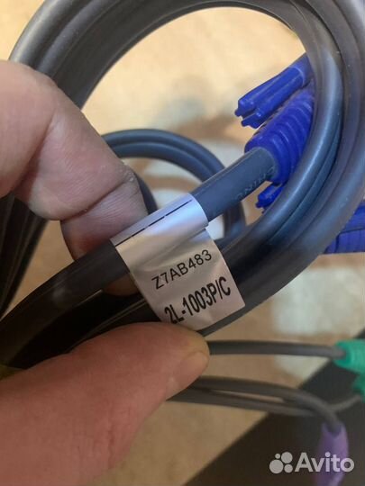 KVM кабель Aten 2L-1003P/C