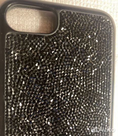 Чехол iPhone 7 8 SE 2 2020 Swarovski стразы бампер