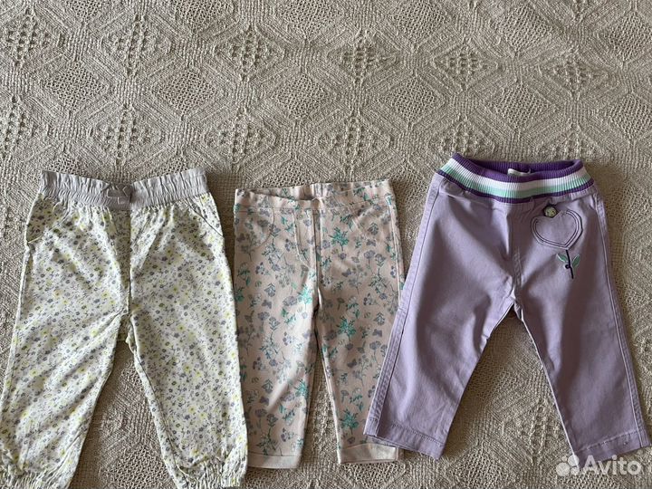 Новые брендовые вещи на девочку 3-9 мес