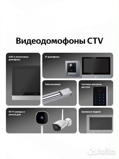 Домофоны CTV