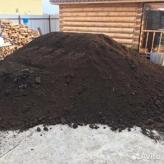 Земля чернозем с доставкой 12 кубов