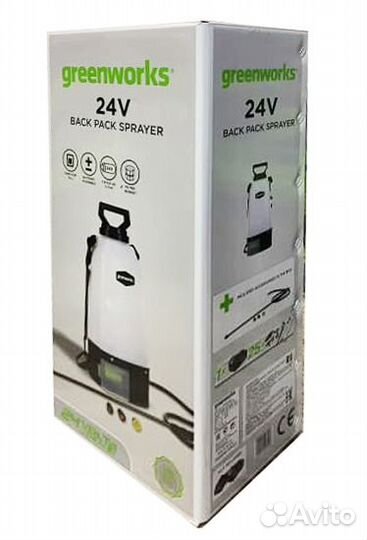 Опрыскиватель аккумуляторный GreenWorks 24V