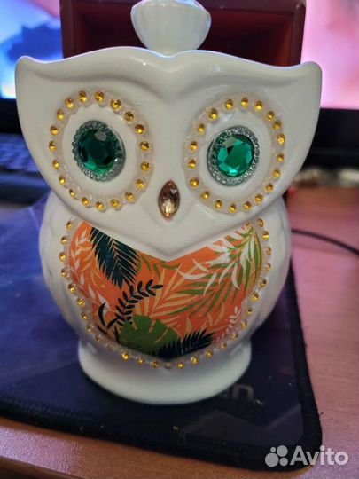 Сова фарфор