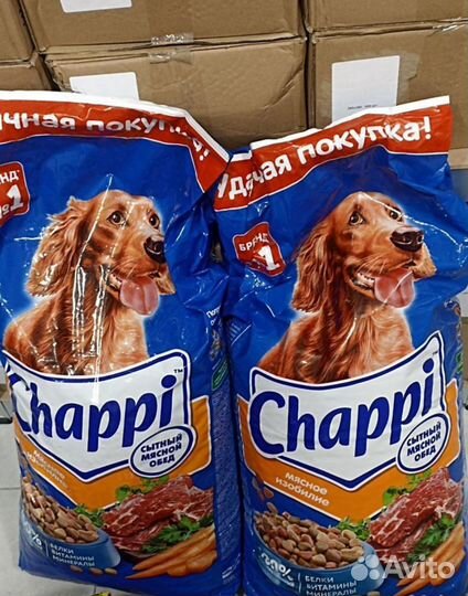 Корм для собак chappi 2,5кг