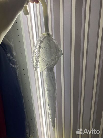 Зонт свадебный ручной работы