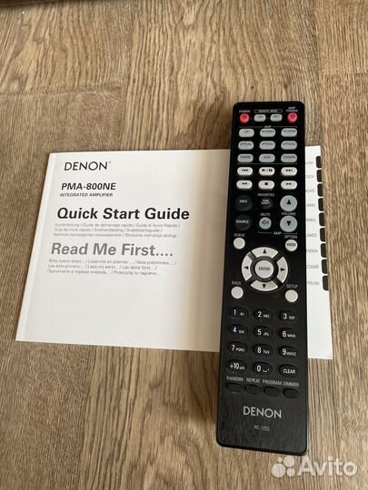 Усилитель и Сетевой проигрыватель Denon 800