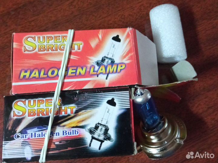 Автолампы h7, W- 100,W-55