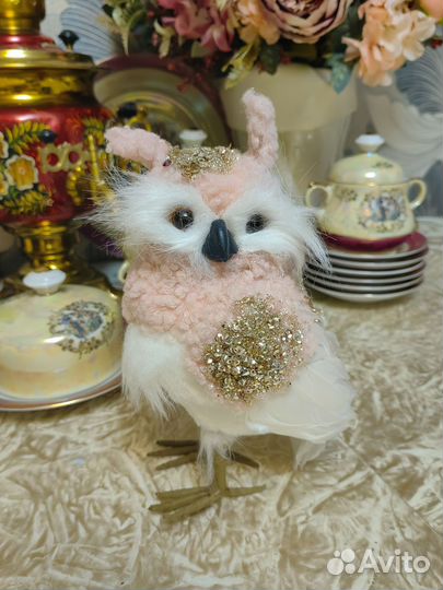 Кукла декоративная сова
