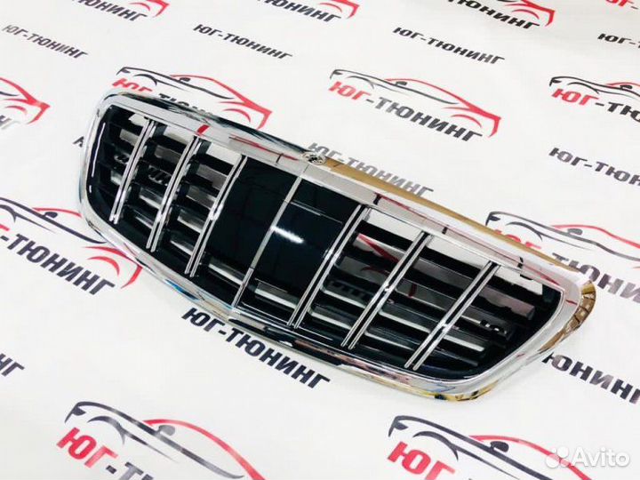 Решетка радиатора Mercedes S-class w222 GT 2013+