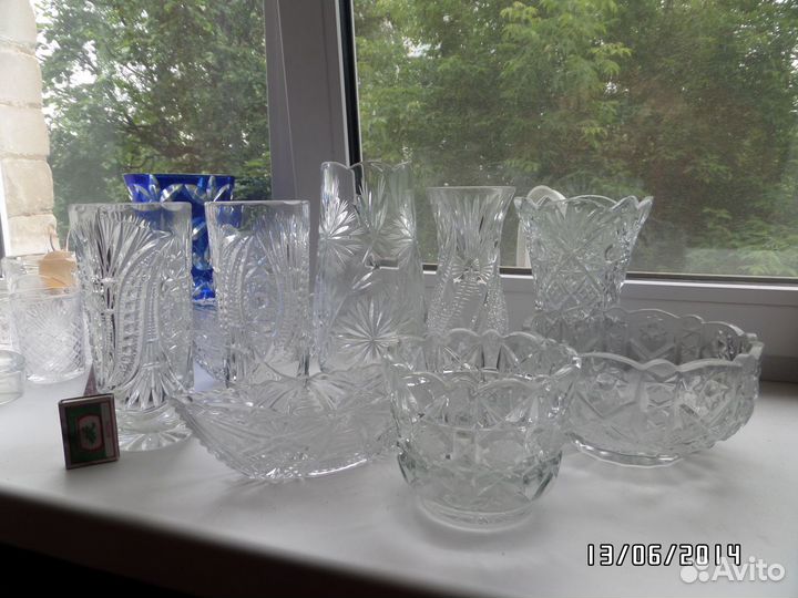 Хрустальные вазы