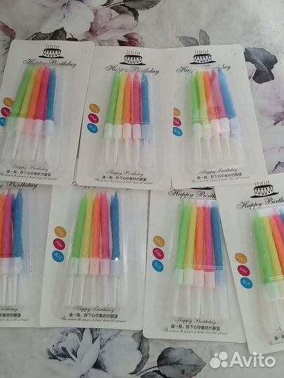 Свечи на торт