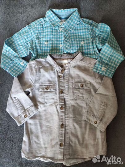 Рубашки на мальчика 92-98