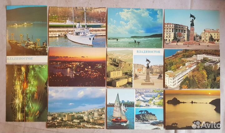 Набор открыток Города, Горы, Север, Дальний Восток