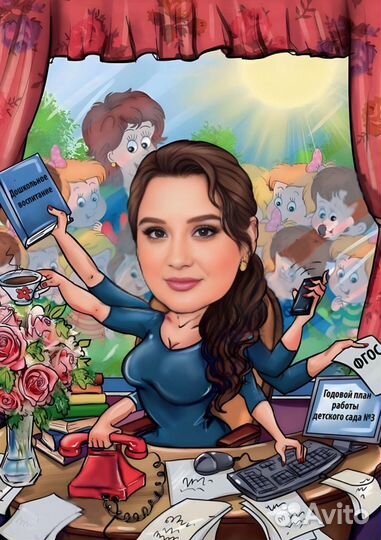 Шарж по фото