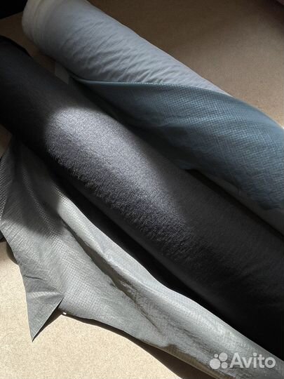 Курточная ткань (клетка 2 рулона)