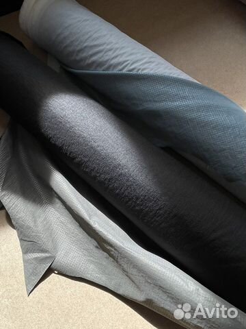 Курточная ткань (клетка 2 рулона)