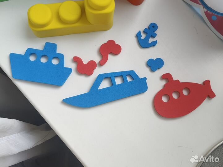 Развивающие игрушки мягкий конструктор
