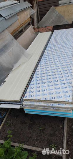 Подоконники и сэндвич панели - новые