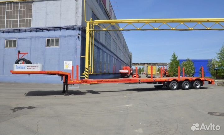 Полуприцеп трал (тяжеловоз) Политранс ТСП 94183, 2023