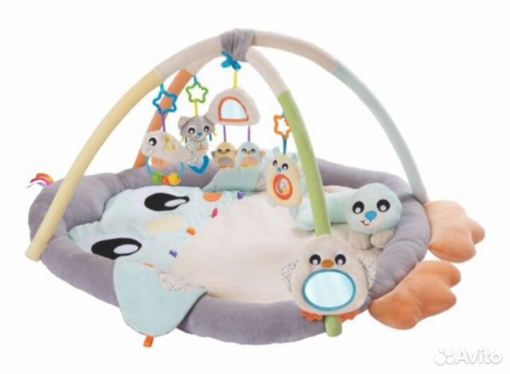 Детский развивающий коврик PlayGro пингвин