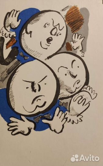 Набор открыток к сказке Ю. Олеша Три толстяка 1970