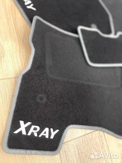 Коврики в салон текстиль лада X-ray