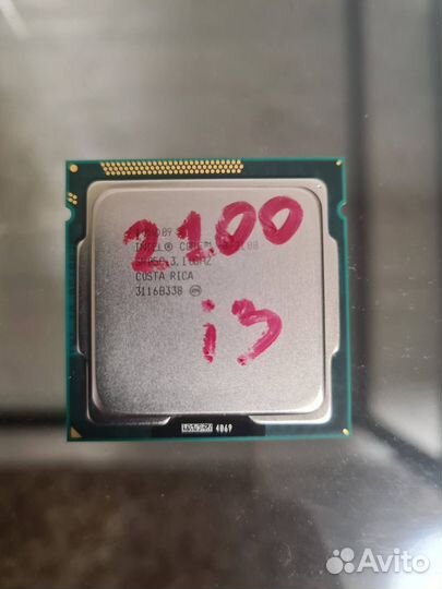 Процессор intel core i3 2100