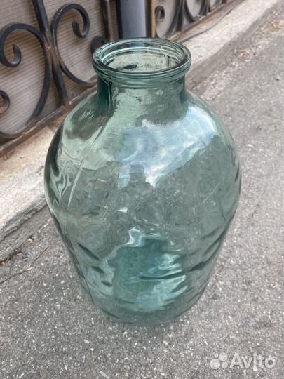 Банка-Бутыль ёмкостью 10 литров,широкое горло