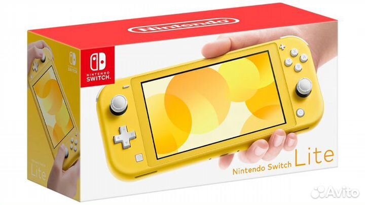 Nintendo Switch Lite (цвет желтый)