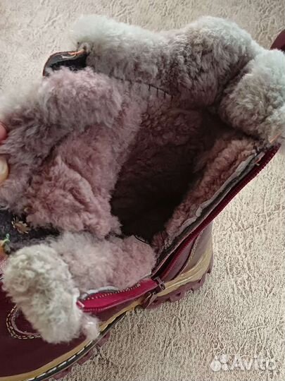 Детская обувь для девочек 28 зима