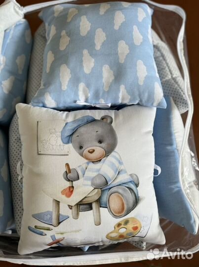 Бортики в кроватку