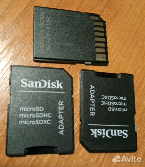 SanDisk microSD SD адаптер