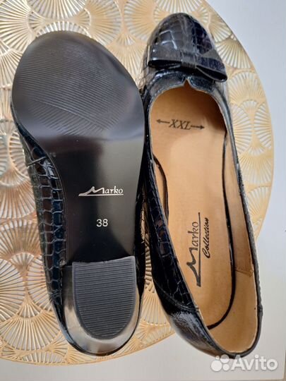 Туфли натуральная кожа 38 новые