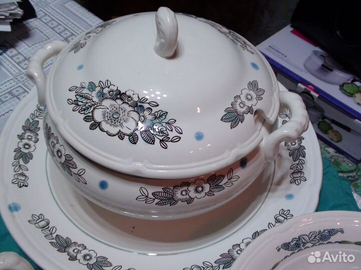 Посуда СССР фаянс столовый сервиз