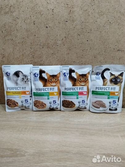 Влажный корм для кошек феликс вискас