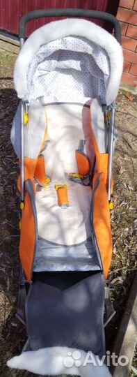 Санки коляска ника